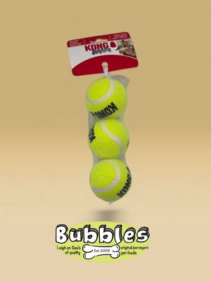 KONG Air Squeaker Tennis Ball (3pc) (Medium)