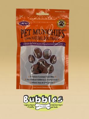 Pet Munchies Dog Training Treats Liver &amp; Chicken (50g)