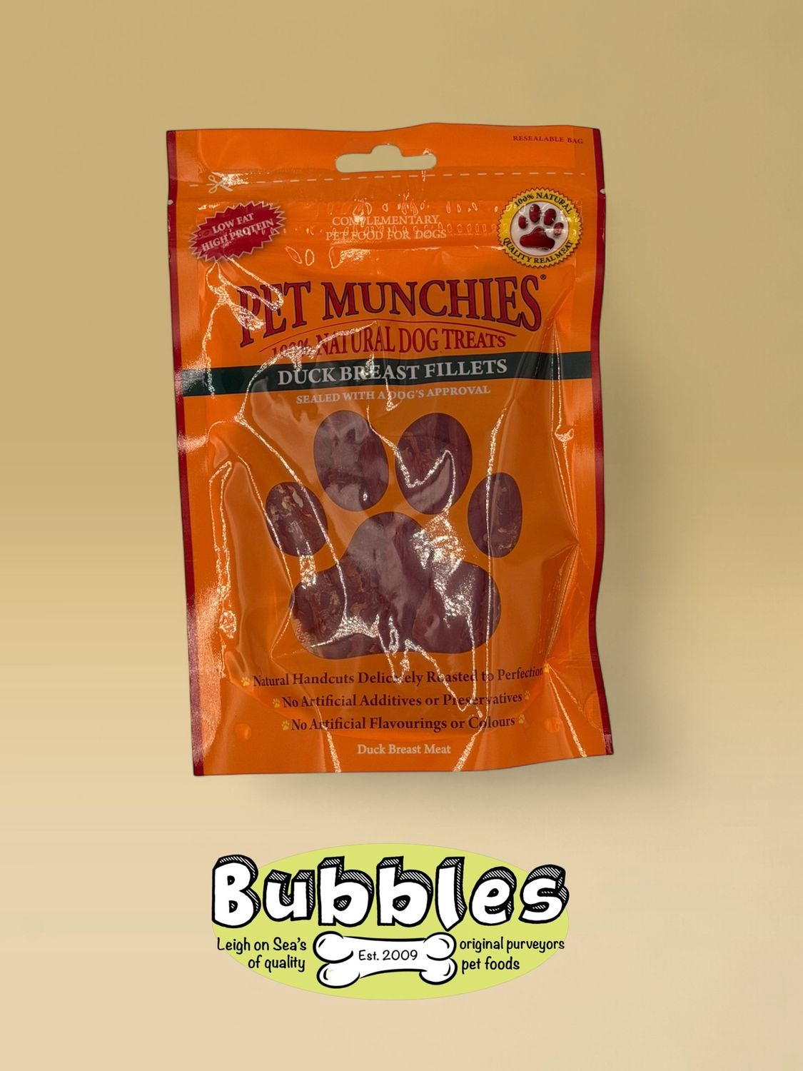 Pet Munchies Duck Breast Fillet (80g)