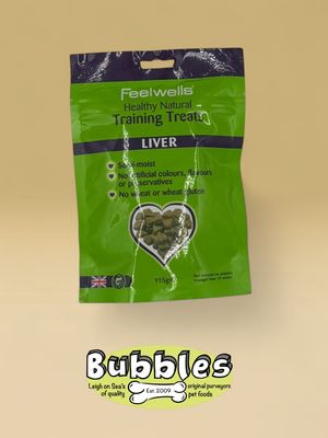 Feelwells Semi Moist Training Treats Liver (115g)