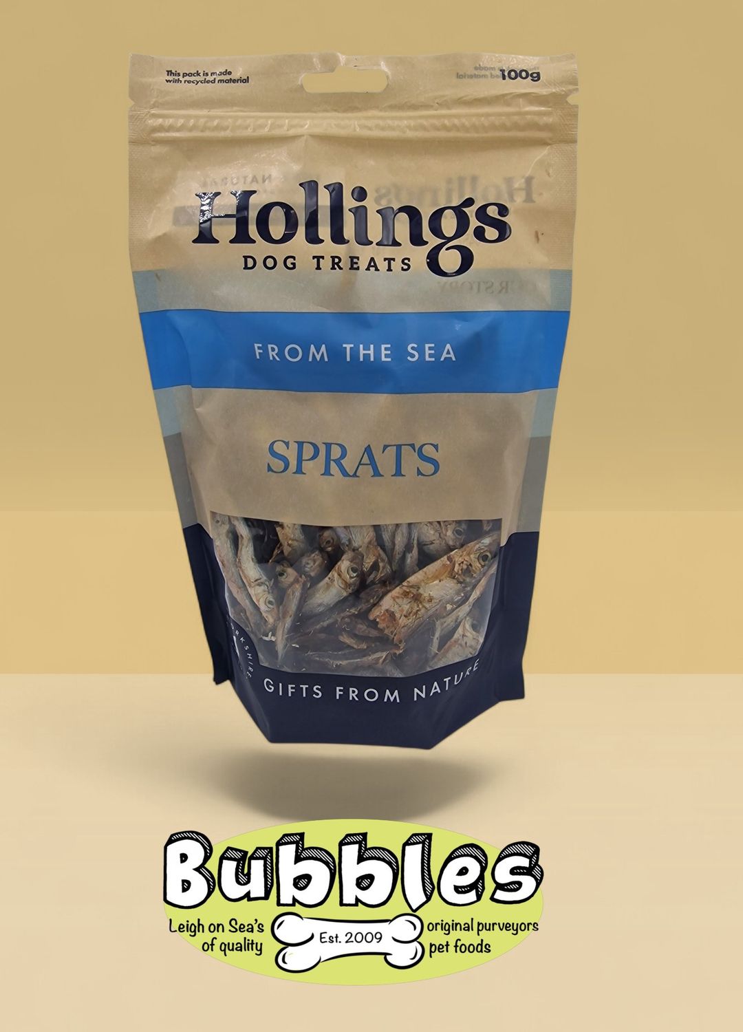 Hollings Sprats (100g)