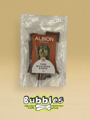 Albion Pure Wild Boar Strips (100g)