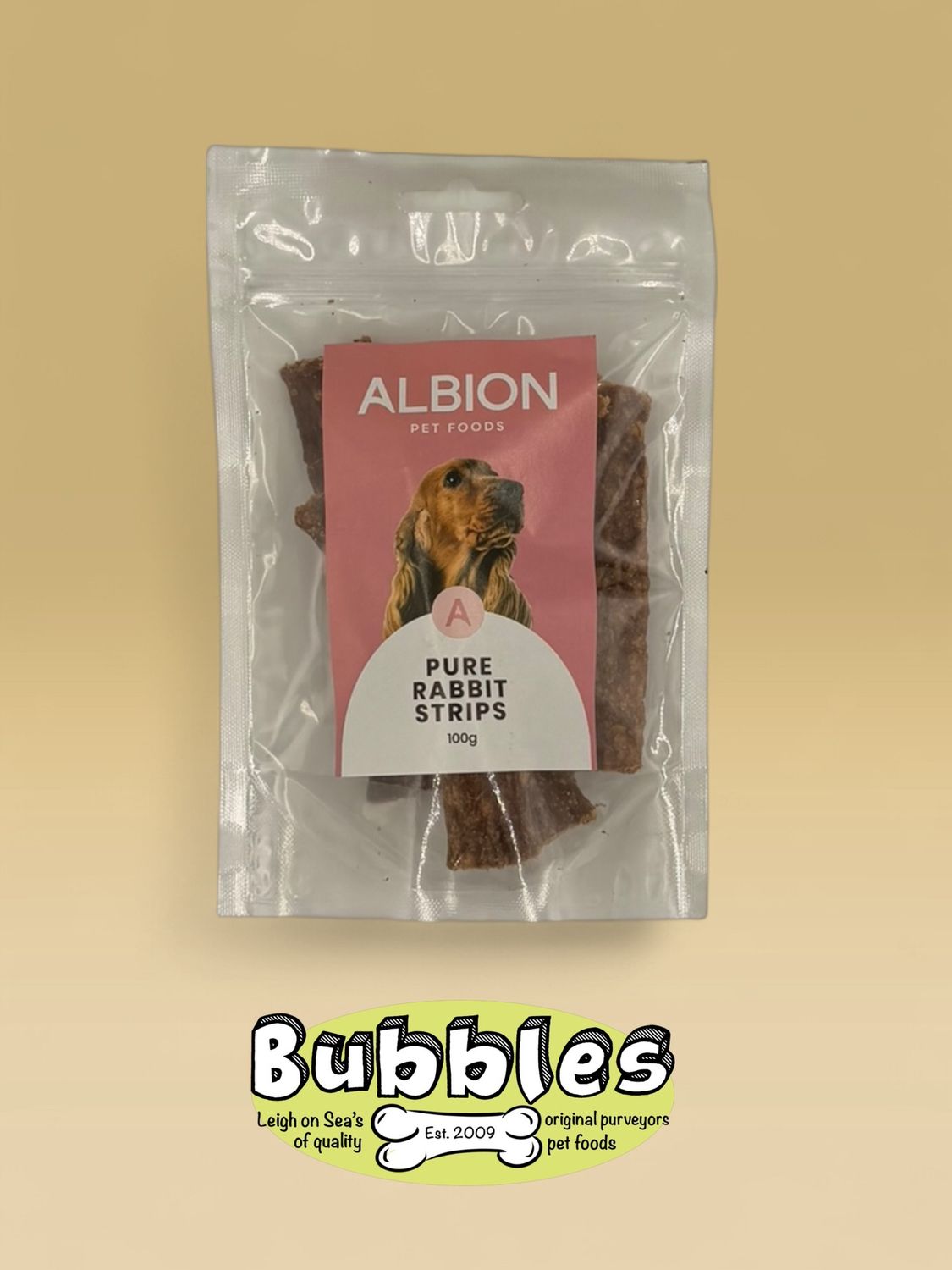 Albion Pure Rabbit Strips (100g)