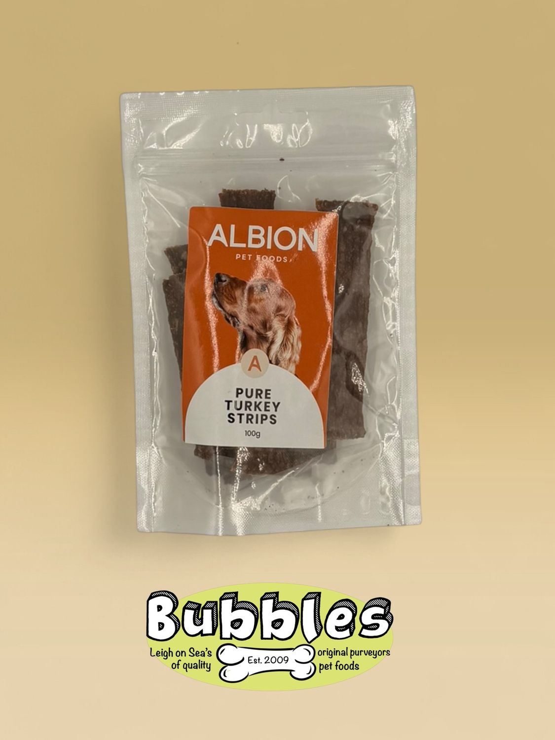 Albion Pure Turkey Strips (100g)