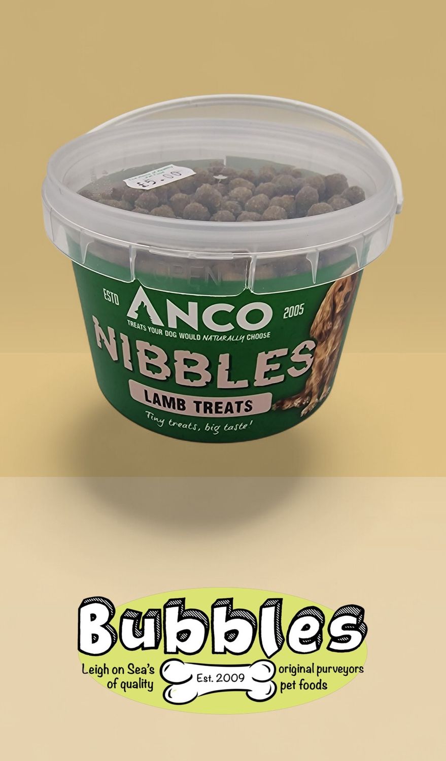 Anco Nibbles Lamb Treats (300g)