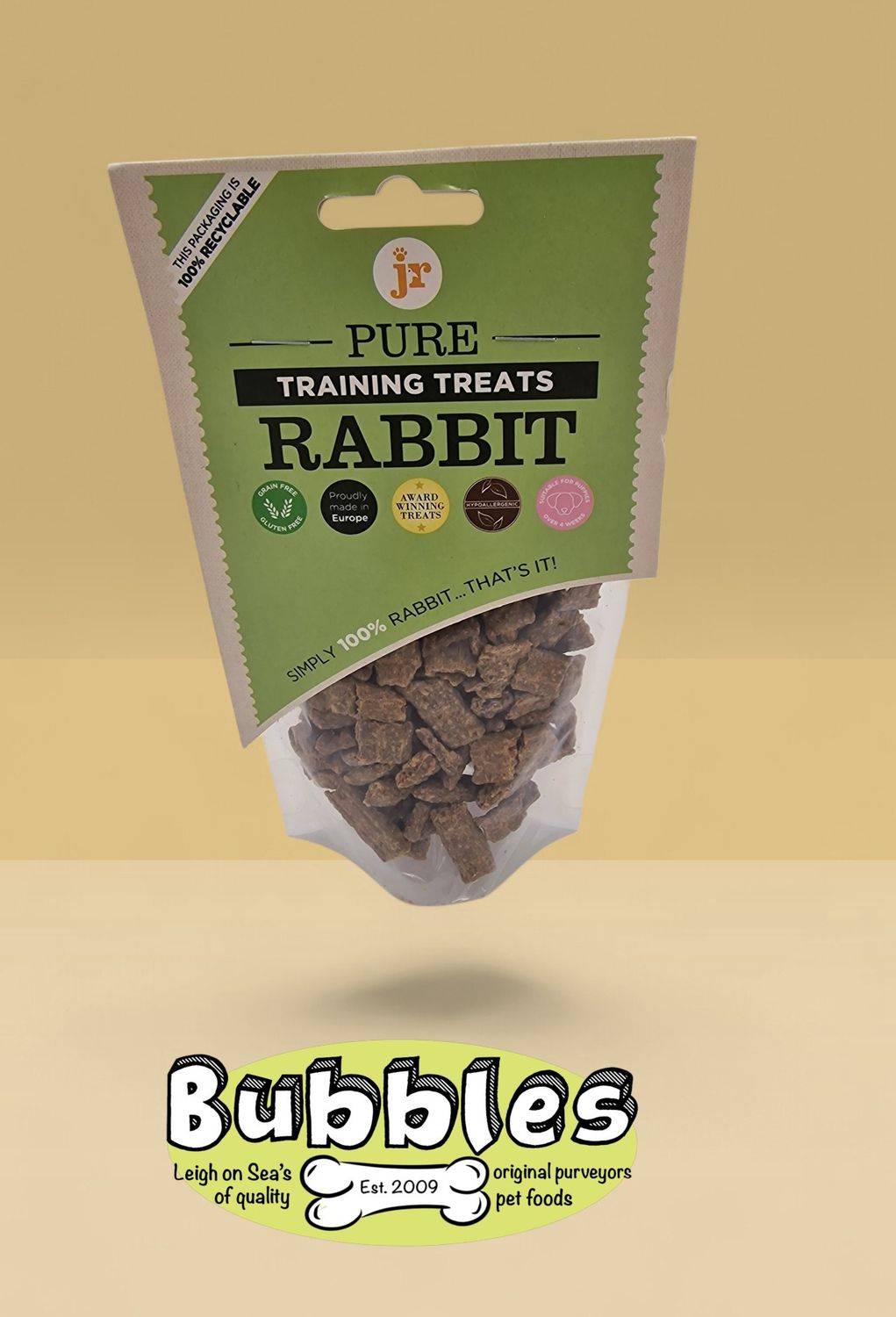 JR Pure Rabbit Training Treats (85g)
