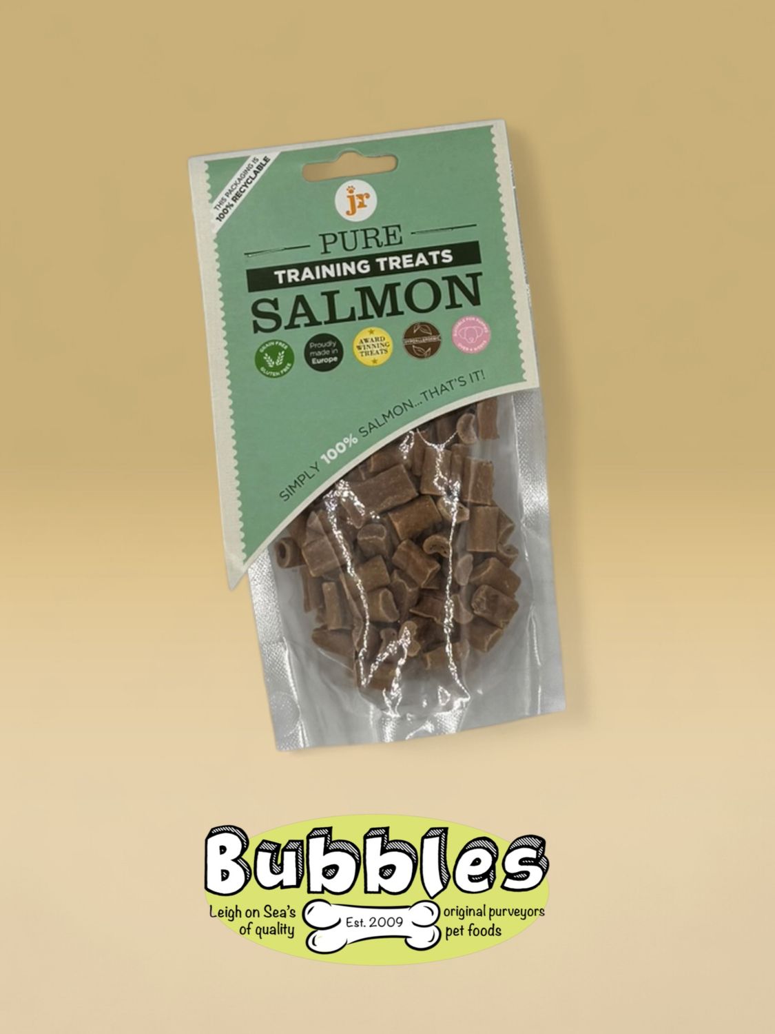 JR Pure Salmon Training Treats (85g)