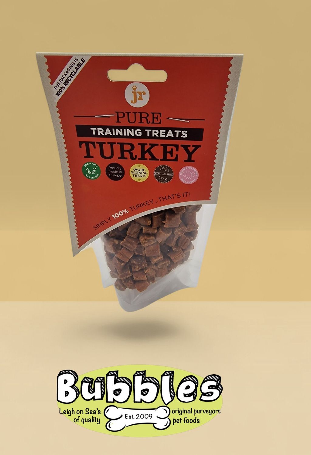 JR Pure Turkey Training Treats (85g)
