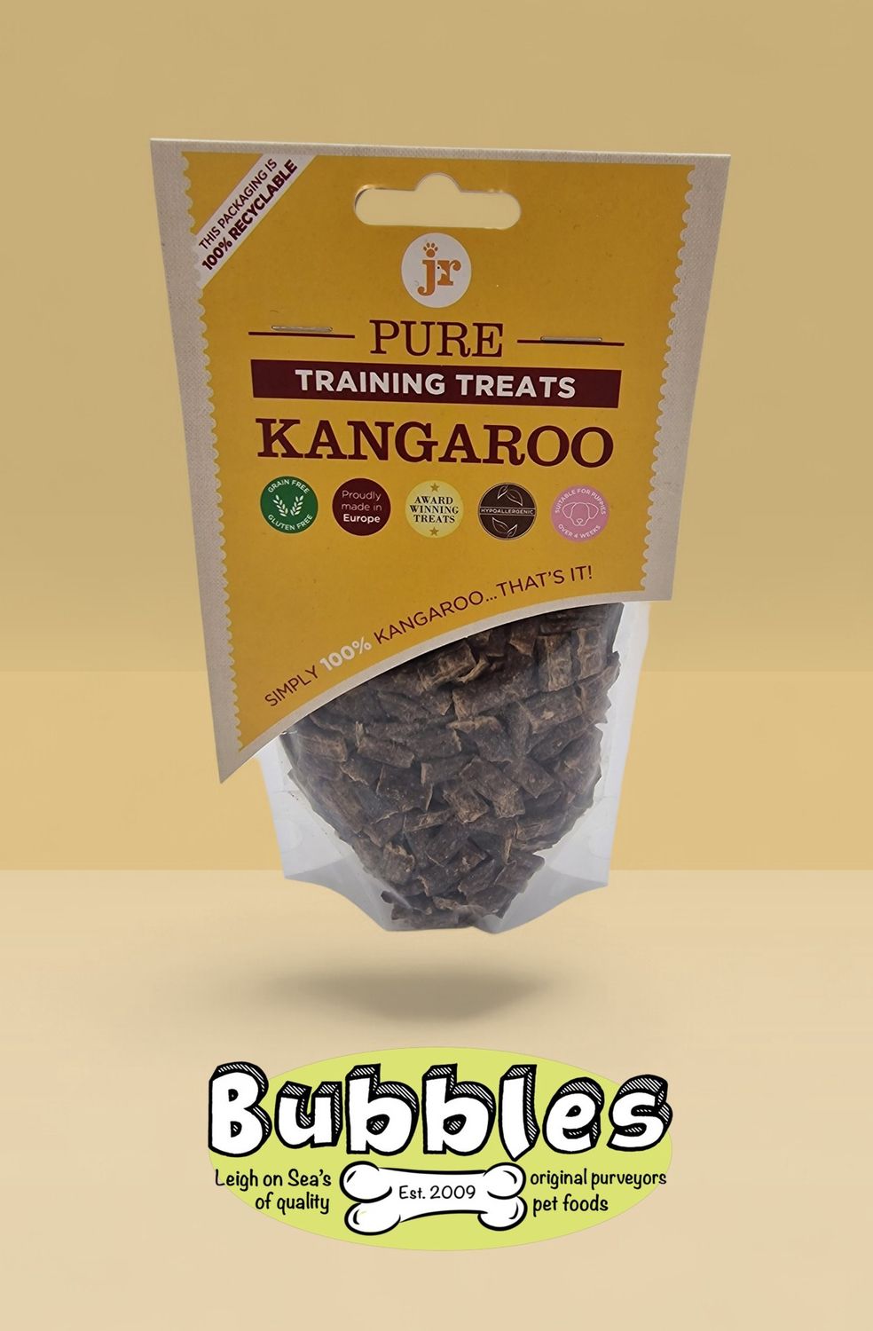 JR Pure Kangaroo Training Treats (85g)