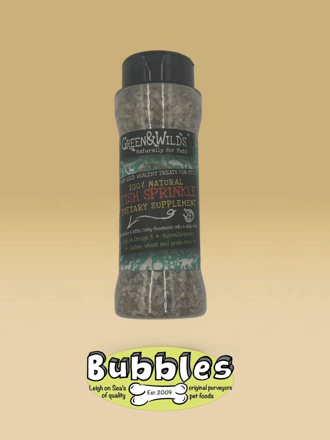 Green &amp; Wilds Fish Sprinkle (165ml)