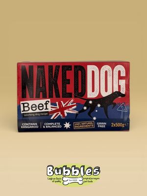 Naked Dog Beef &amp; Kangaroo (2x500g)