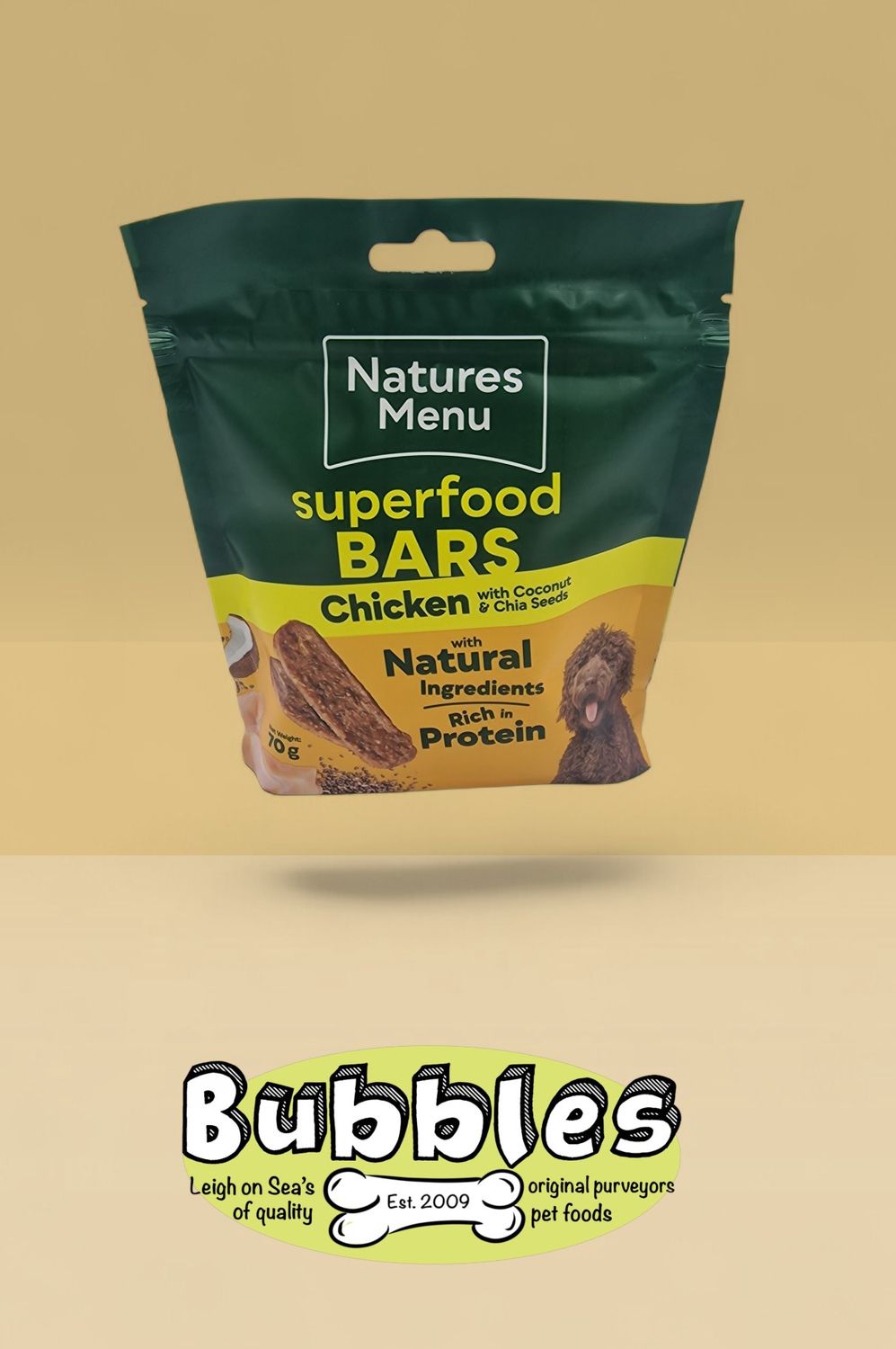 Natures Menu Superfood Bars Chicken (70g)
