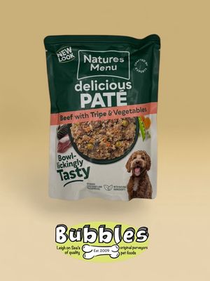 Natures Menu Dog Adult Pouch Original Beef &amp; Tripe (300g)