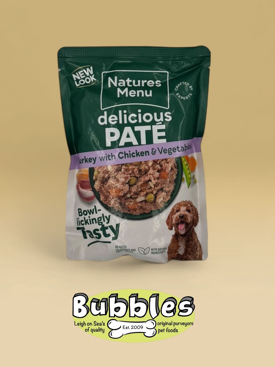 Natures Menu Dog Adult Pouch Turkey &amp; Chicken (300g)