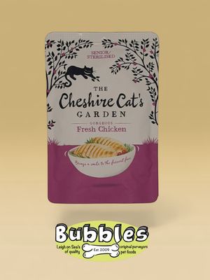 The Cheshire Cats Garden Fresh Chicken Senior/Sterilised 85g