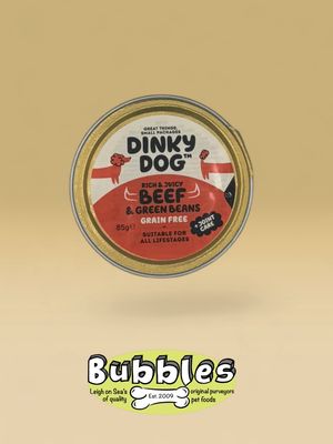 Dinky Dog Beef &amp; Green Beans (85g)