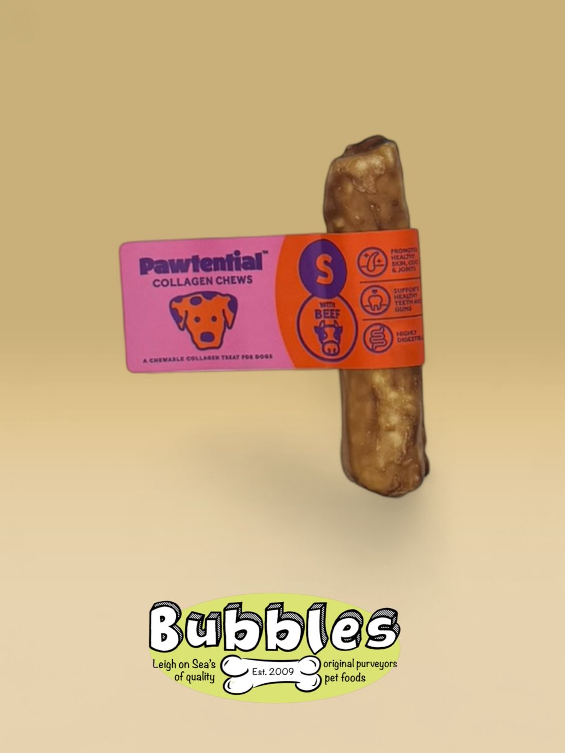 Pawtential Collagen Chew Beef Flavour (Small 36g)