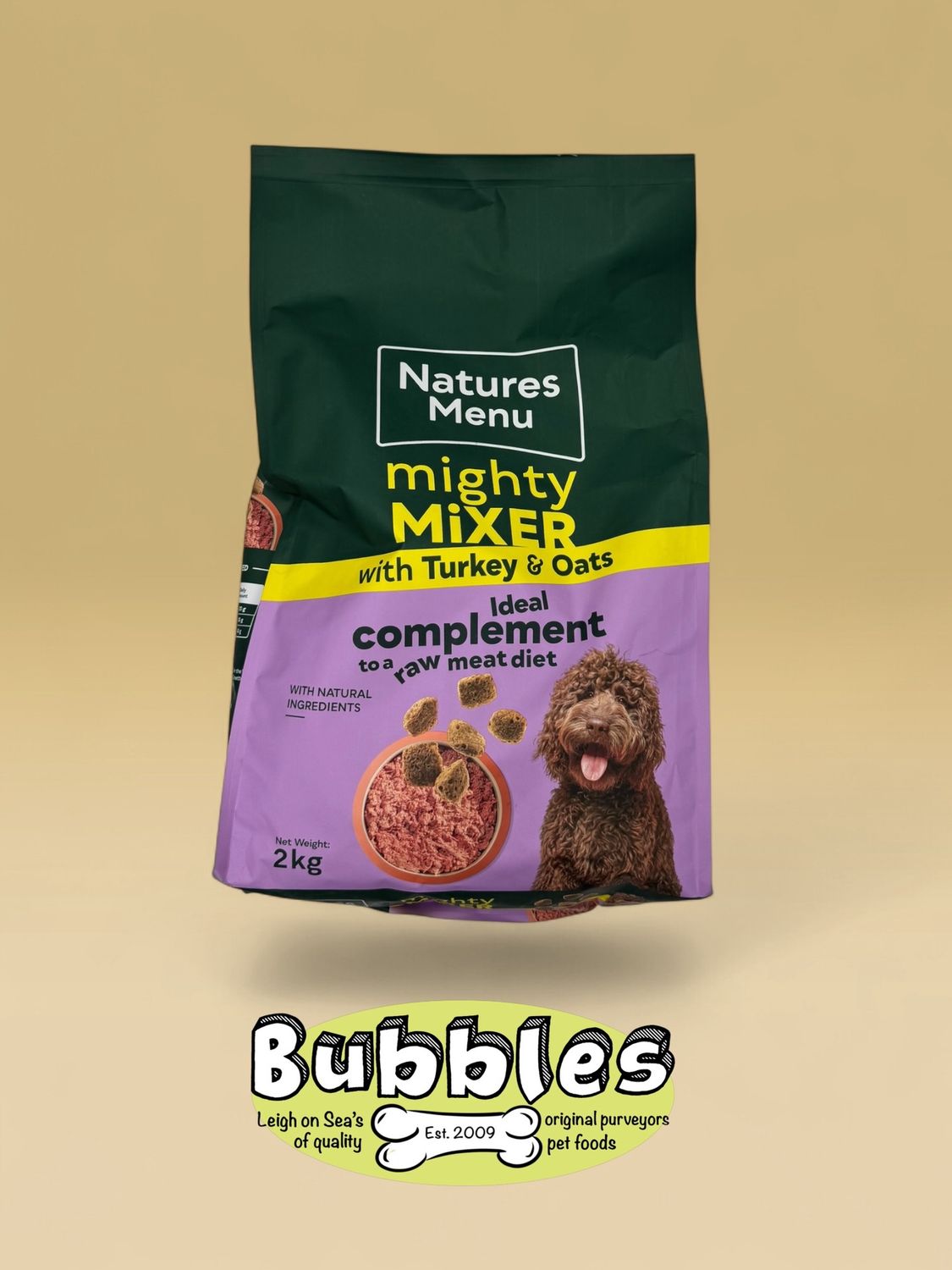Natures Menu Mighty Mixer with Turkey &amp; Oats (2kg)