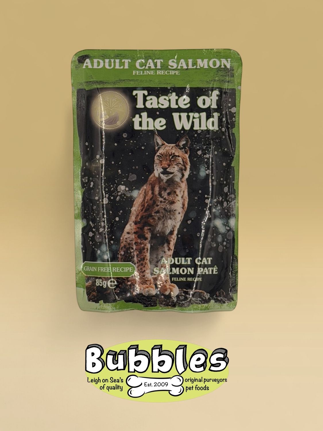 Taste of The Wild Adult Salmon Pate Wet Cat Pouch (85g)