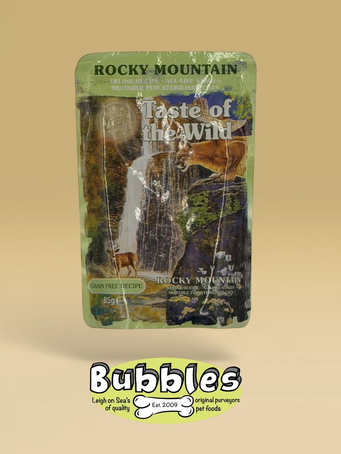 Taste of The Wild Rocky Mountain Chunks and Gravy Cat Pouch (85g)