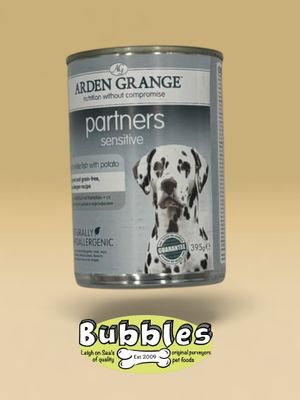Arden Grange Partners Sensitive White Fish with Potato (395g)