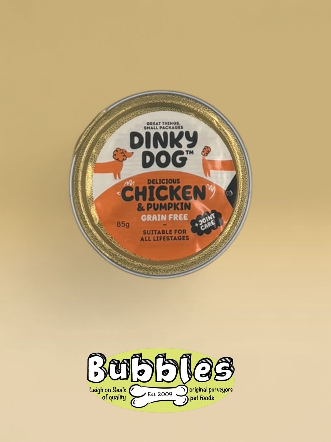 Dinky Dog Delicious Chicken &amp; Pumpkin (85g)