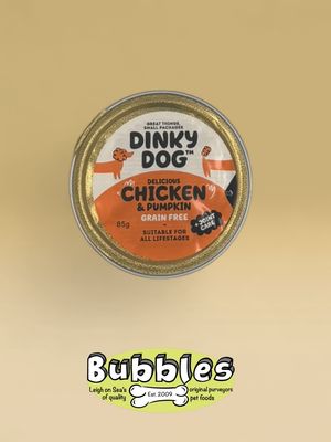 Dinky Dog Delicious Chicken &amp; Pumpkin (85g)