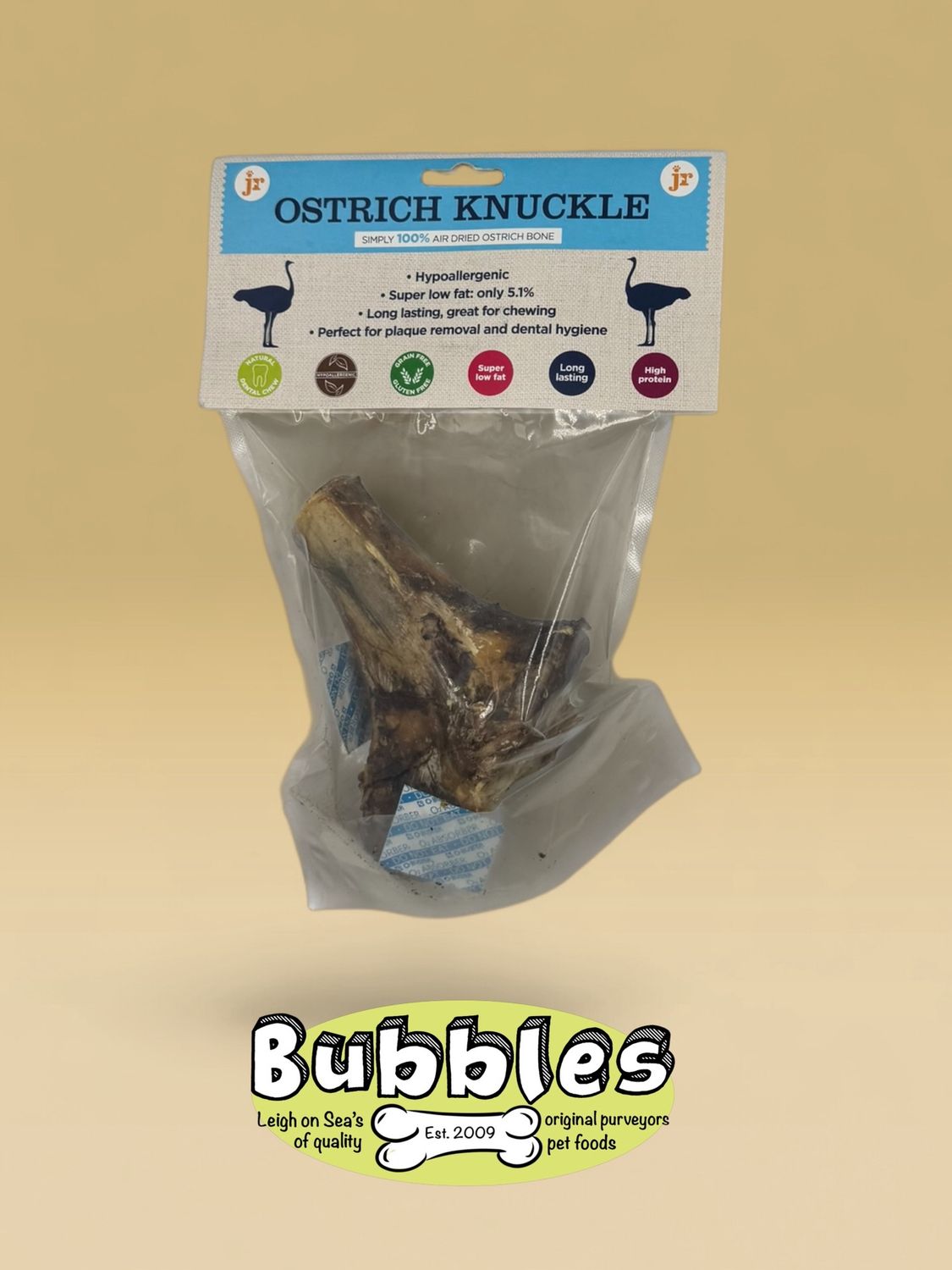 JR Ostrich Knuckle Bone
