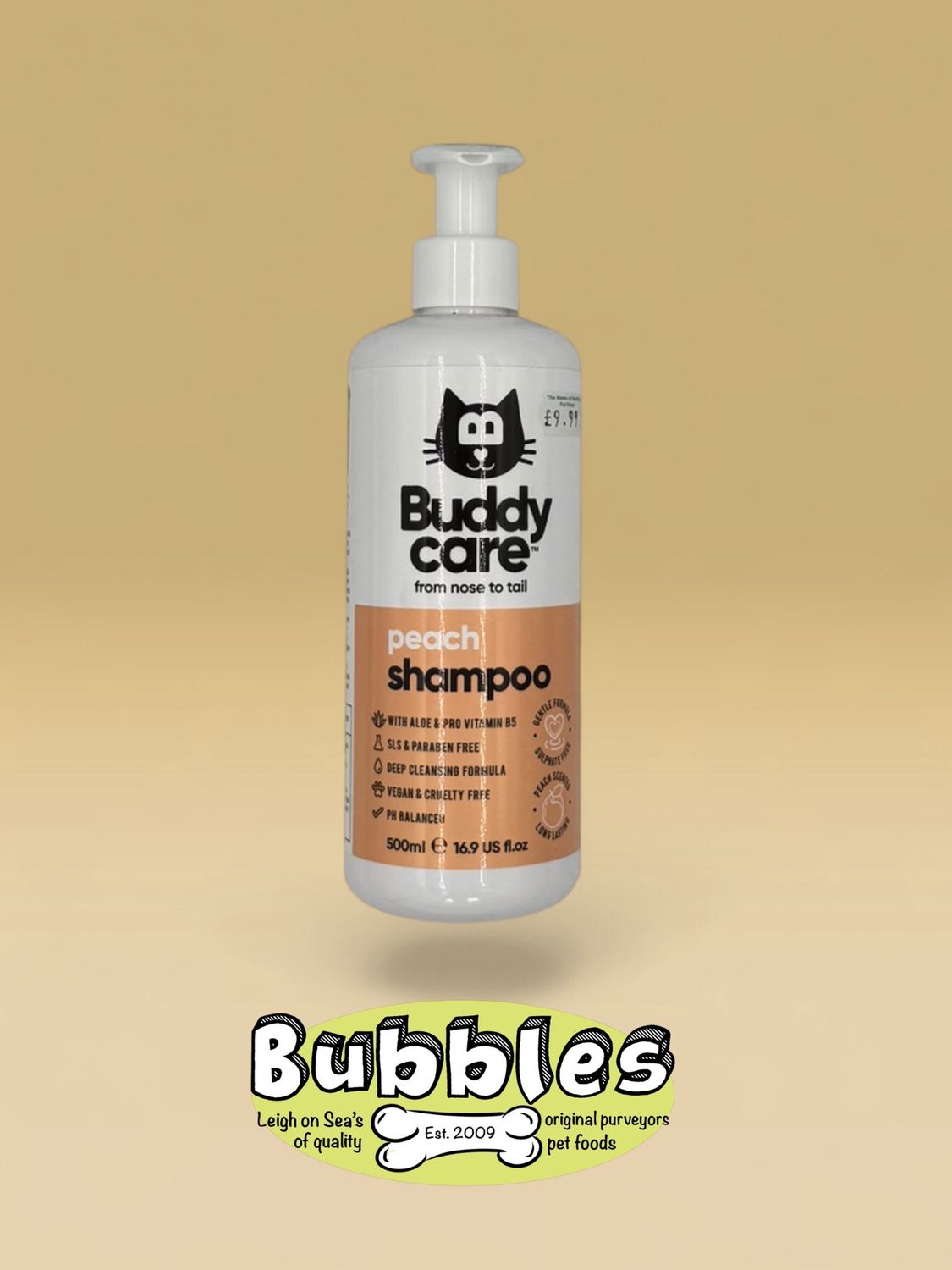Buddycare Cat Shampoo Peach (500ml)