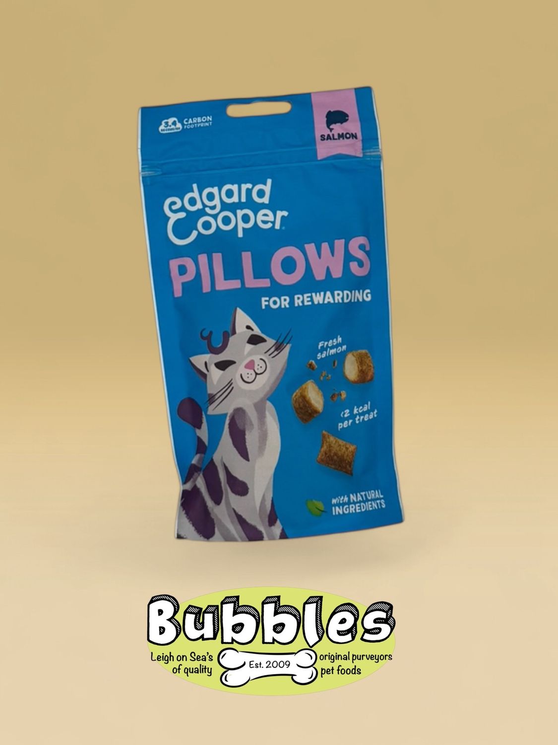 Edgard &amp; Cooper Cat Pillows Salmon Flavour (60g)