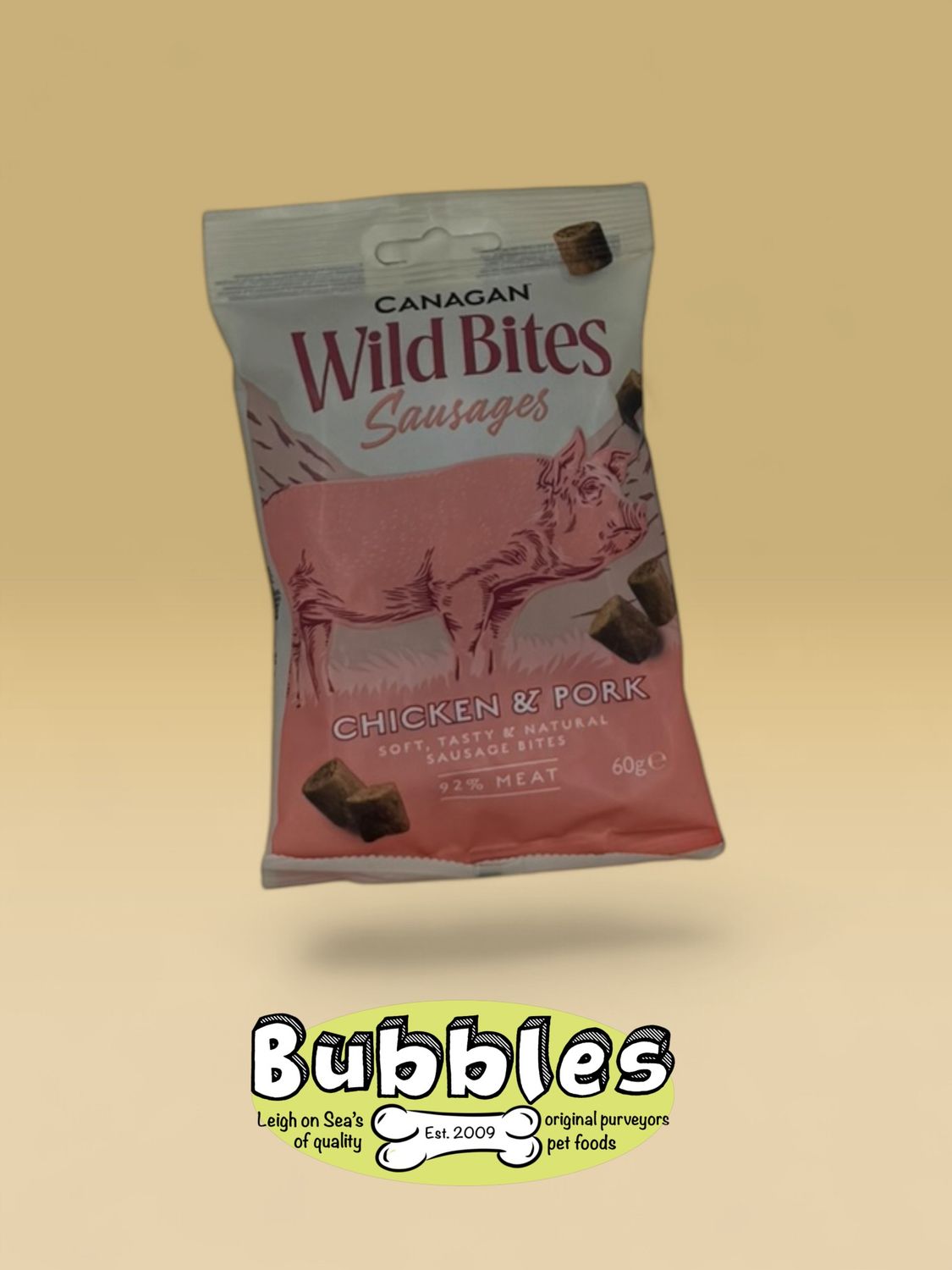 Canagan Wild Bites Sausages - Chicken &amp; Pork (60g)
