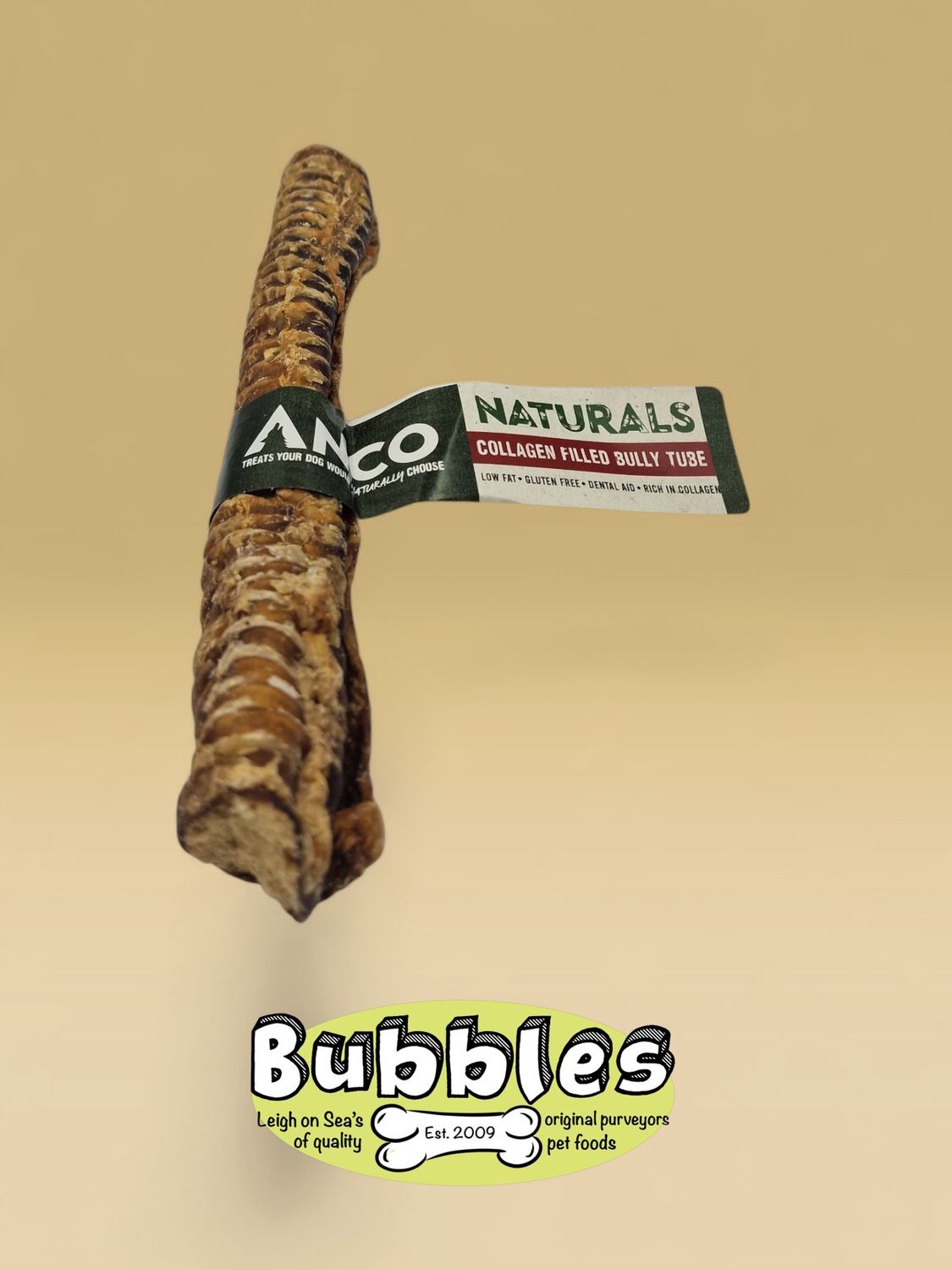Anco Naturals Collagen Filled Bully Tube (Large)
