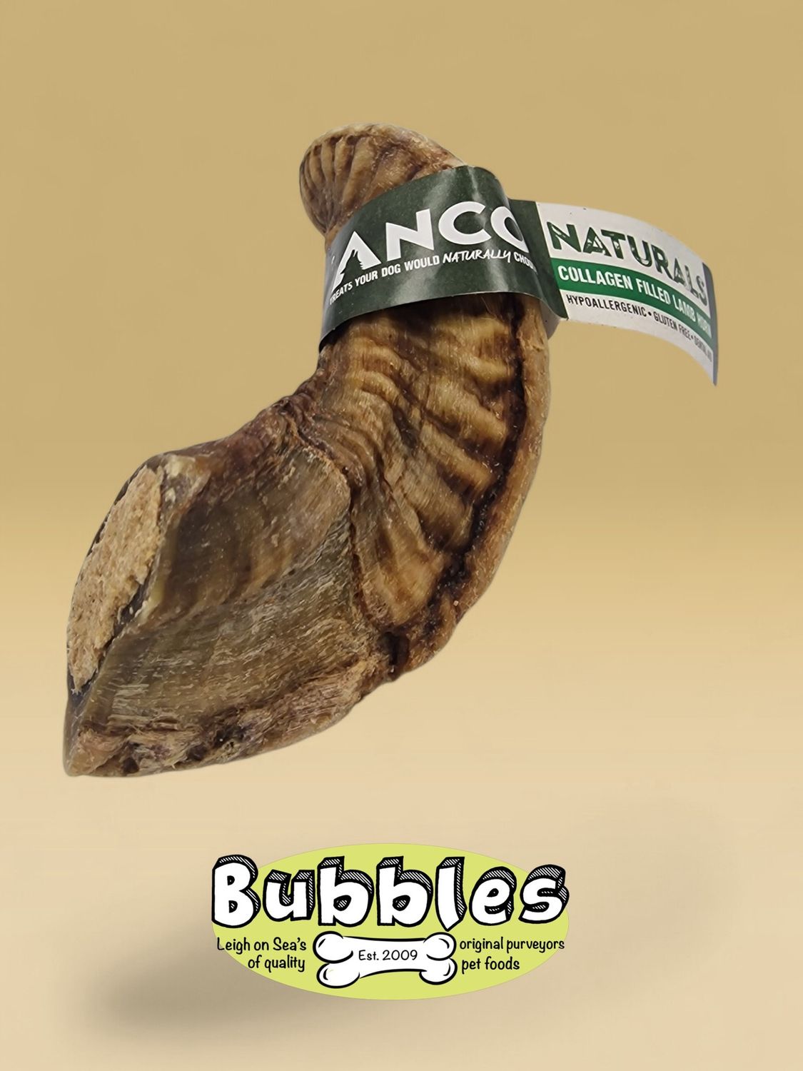 Anco Naturals Collagen Filled Lamb Horn