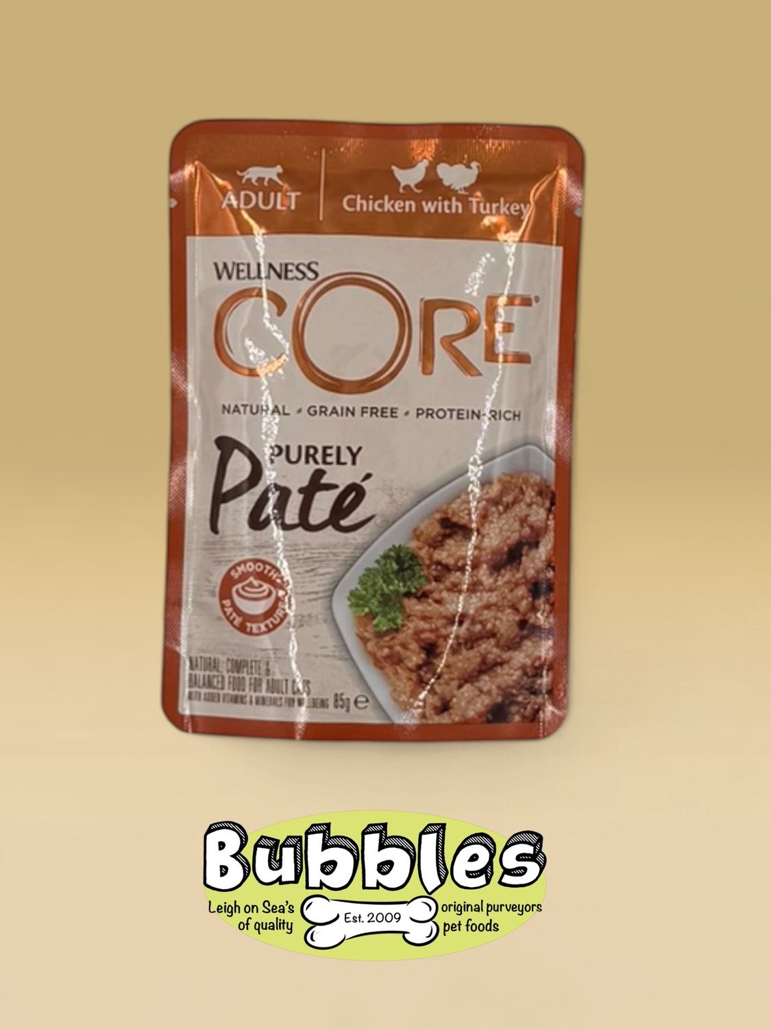 Wellness CORE Purely Pate Adult Chicken with Turkey (85g)