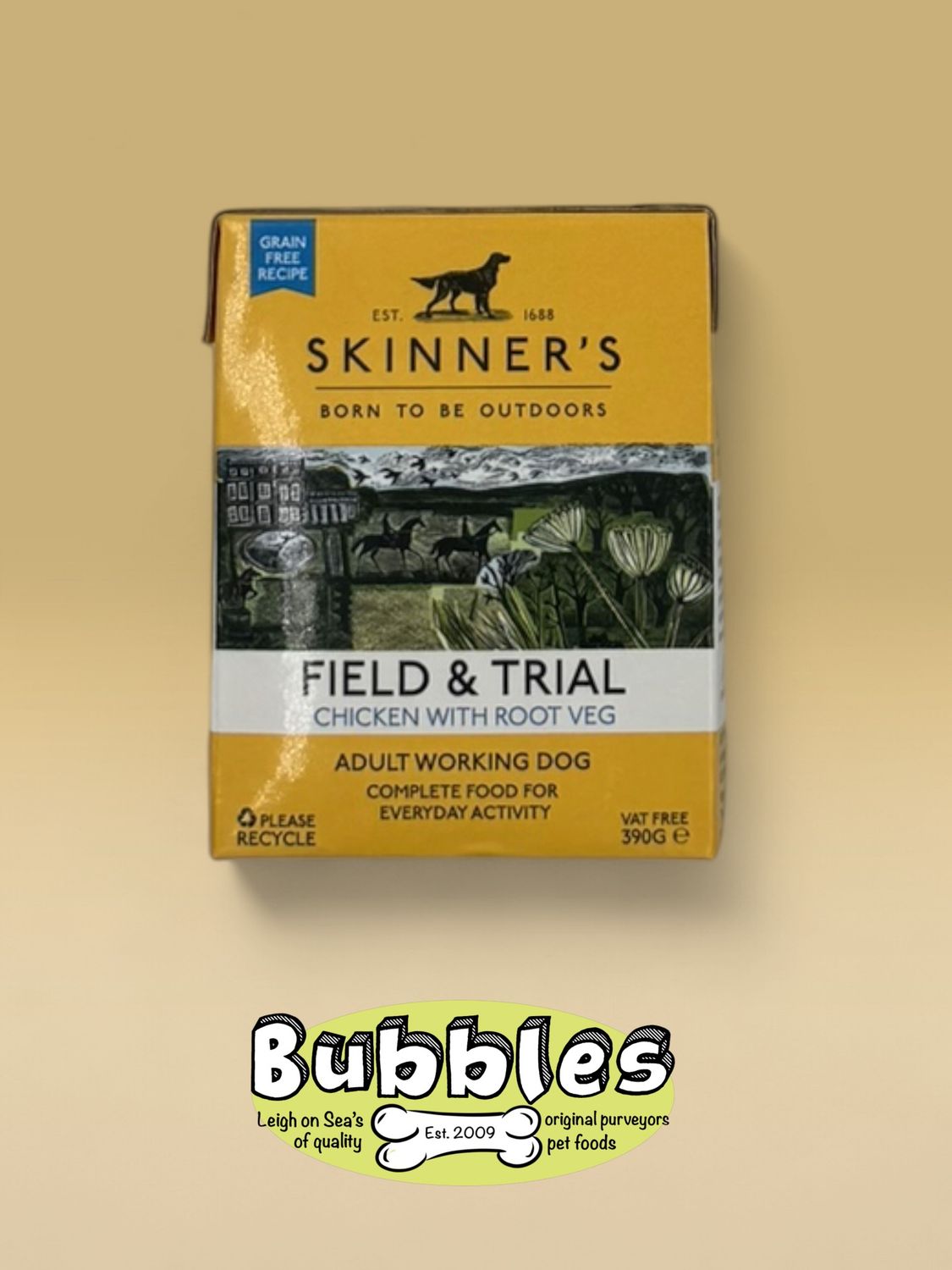 Skinner's Field &amp; Trial Chicken and Root Veg (390g)