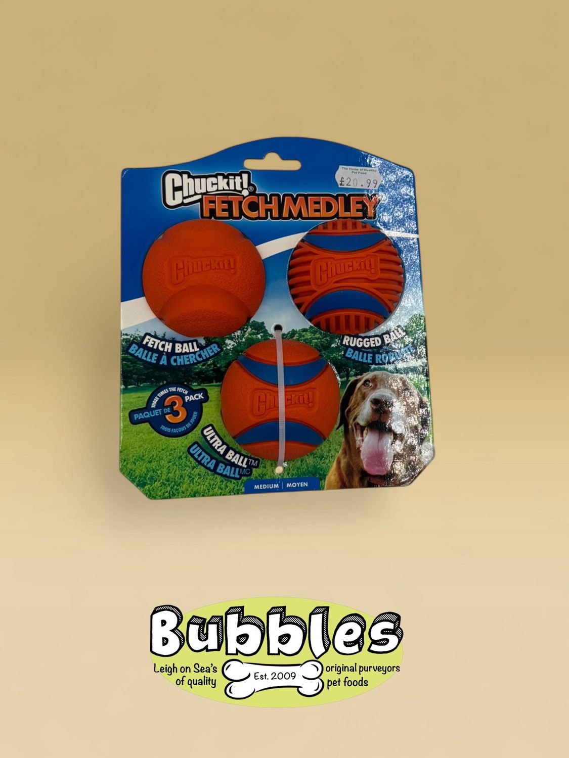 Chuckit! Fetch Medley Gen 3 (Medium) (3 Pack)