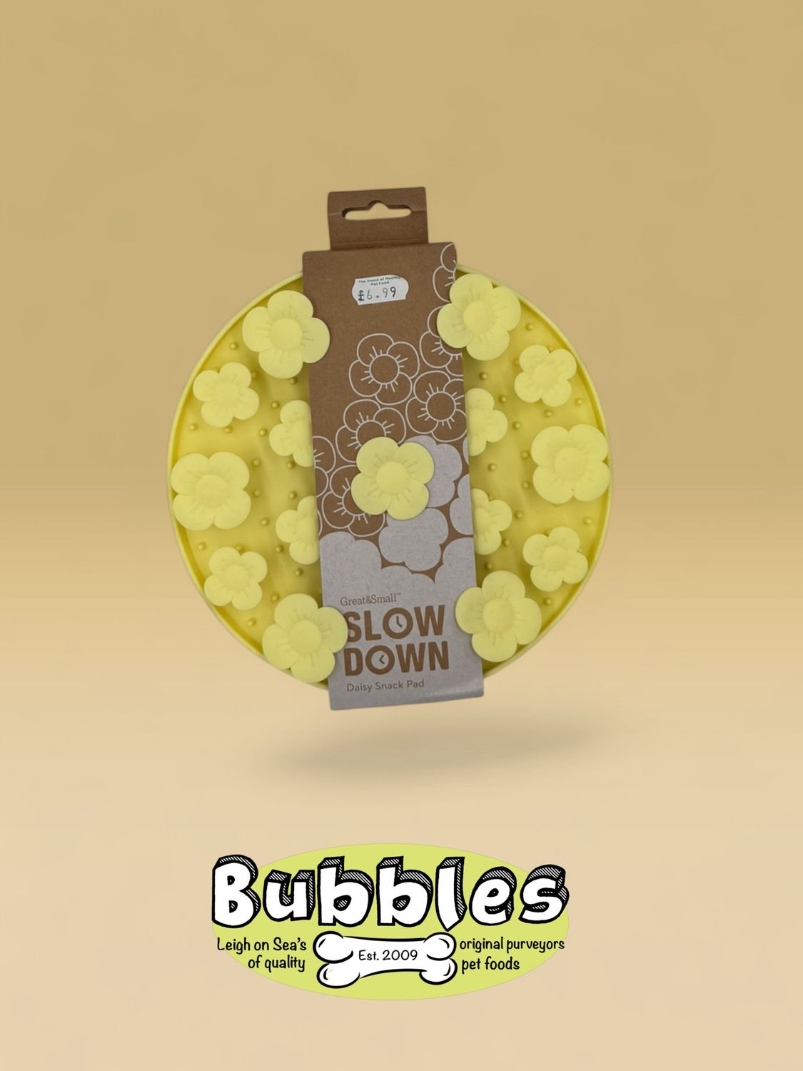 Great &amp; Small Slow Down Daisy Silicone Snack Pad