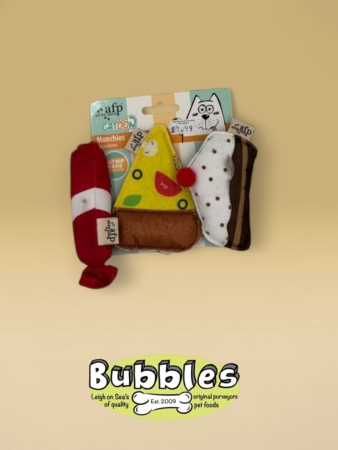 All for Paws Catoon Munchies (3 pack)