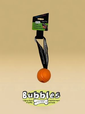 Hemm and Boo TPR Ball with Webbing Handle