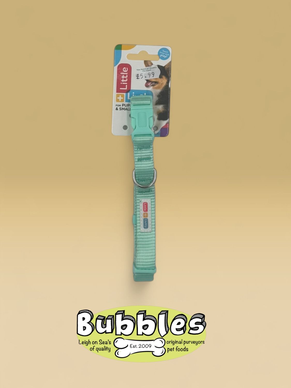 Little &amp; Lively Collar (Light Blue) (Medium)