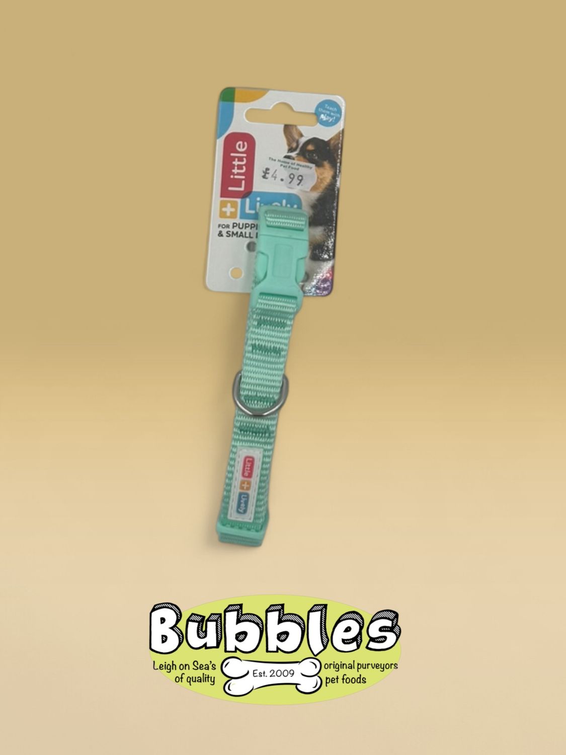 Little &amp; Lively Collar (Light Blue) (Small)
