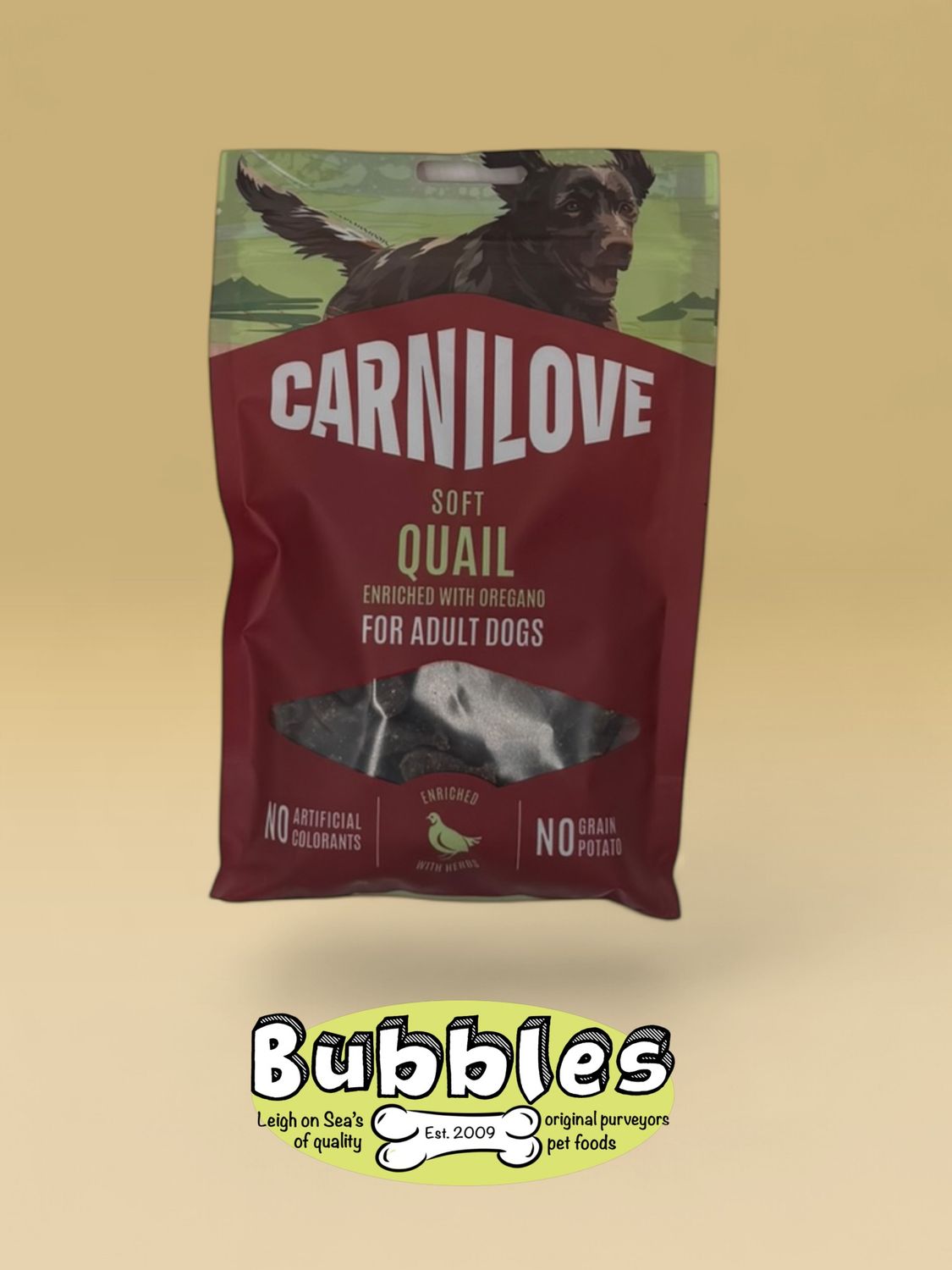 Carnilove Quail with Oregano Soft Dog Treat (200g)
