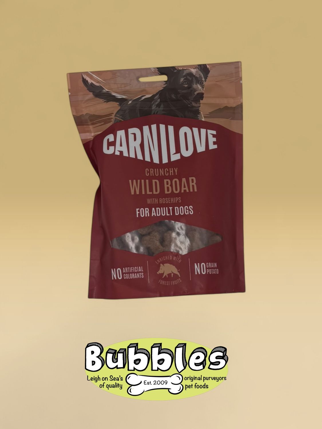 Carnilove Crunchy Wild Boar with Rosehips Dog Treat (200g)