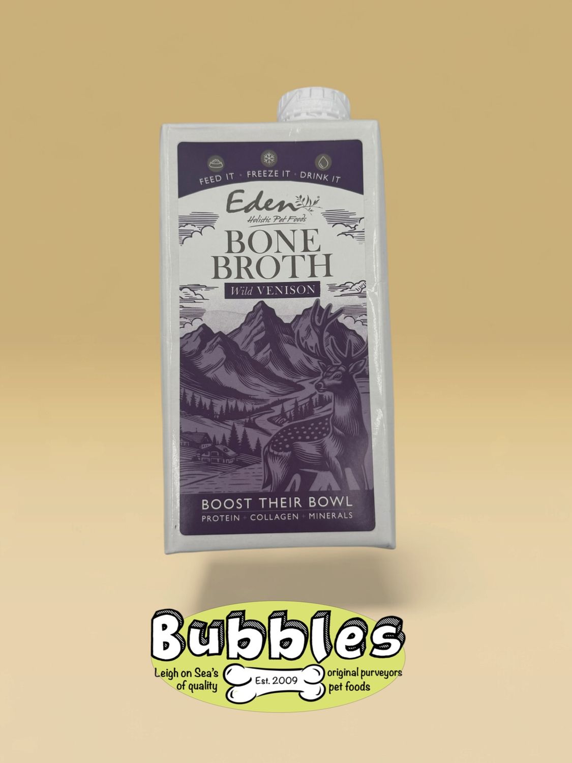 Eden Wild Venison Bone Broth (500ml)