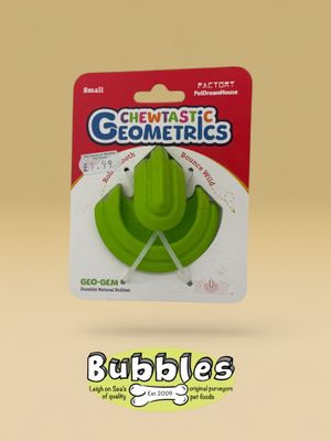 Pet Dream House Geo-Gem Green Sensory Enrichment Toy