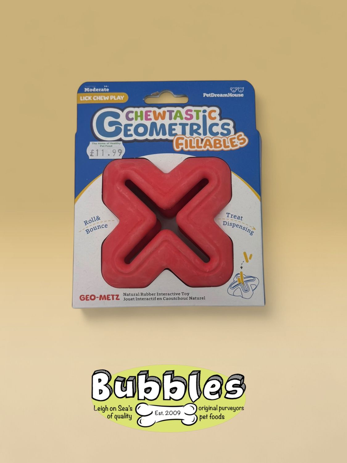 Geo-Metz Roller Fillable Geometric Toy