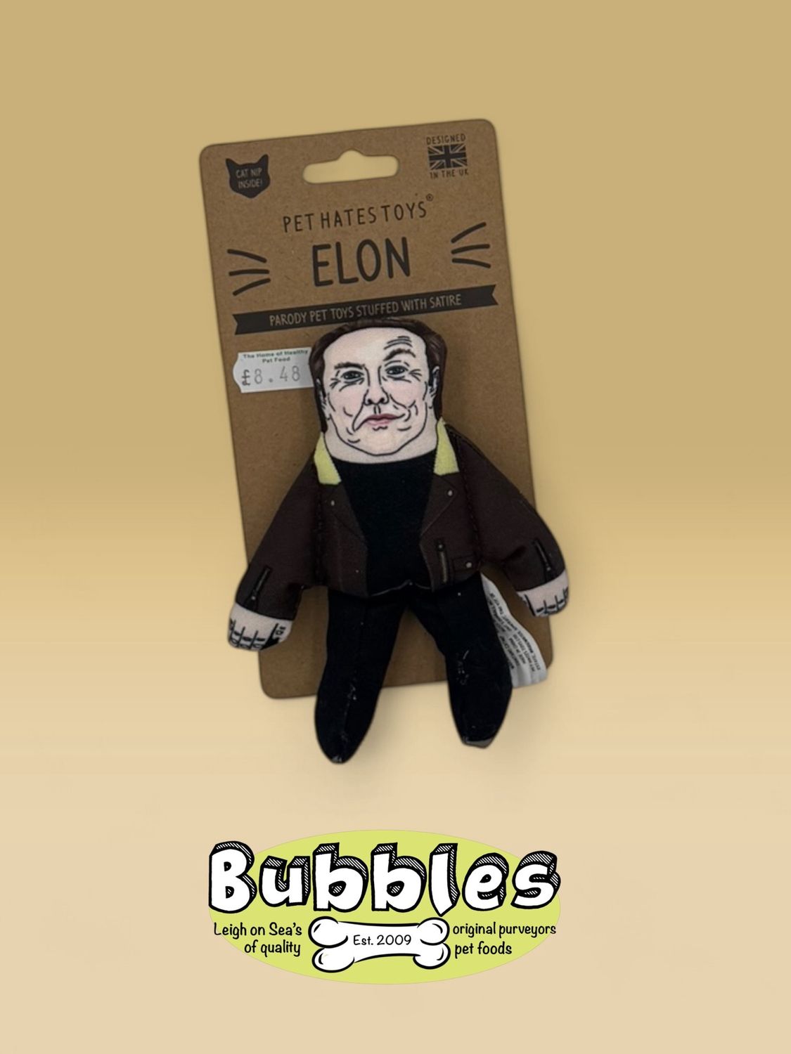 Pet Hates Elon Musk Cat Toy