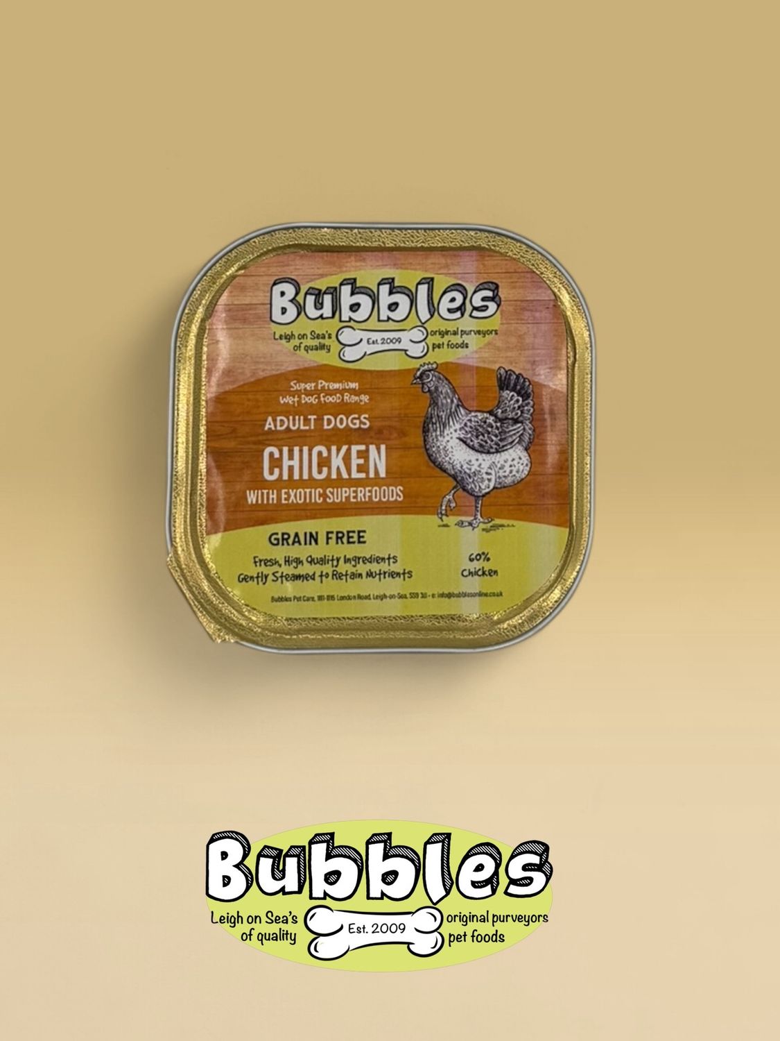 Bubbles Banquet Steamed Chicken (300g)