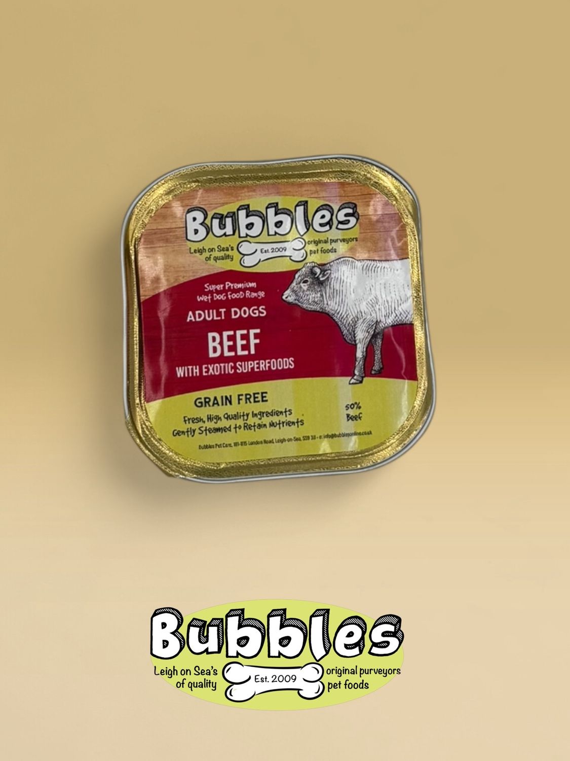 Bubbles Banquet Steamed Beef (300g)