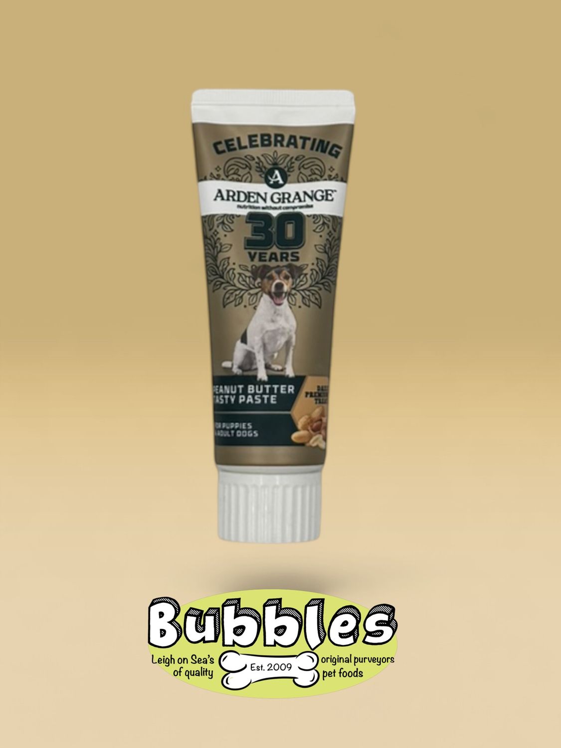 Arden Grange Dog Tasty Peanut Butter Paste (75g)